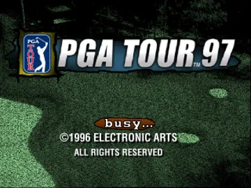 PGA Tour 97 (US) screen shot title